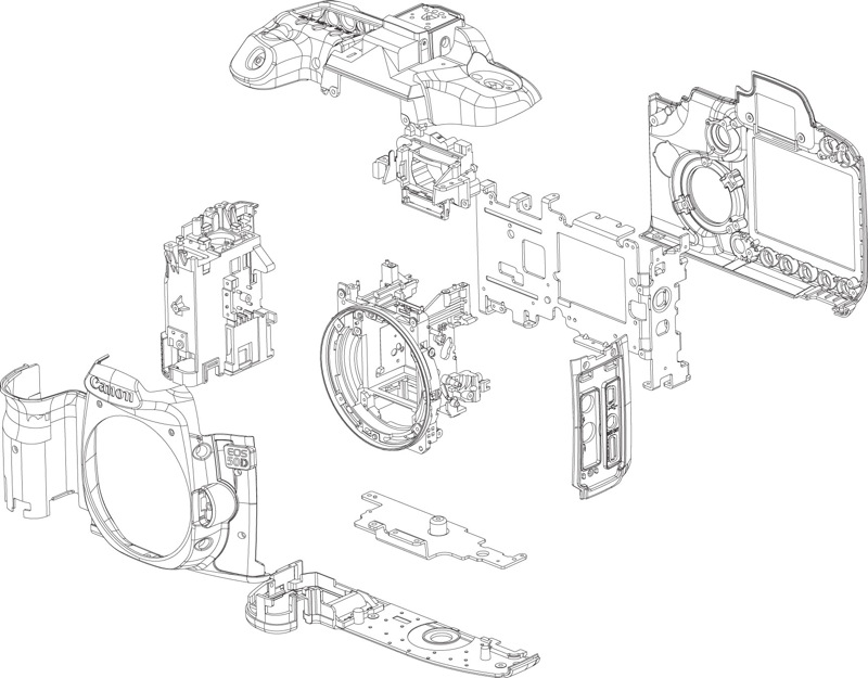 Illustration for article titled Canon EOS 50D Official: 15-Megapixel Prosumer DSLR Is First With Digic 4 Processor